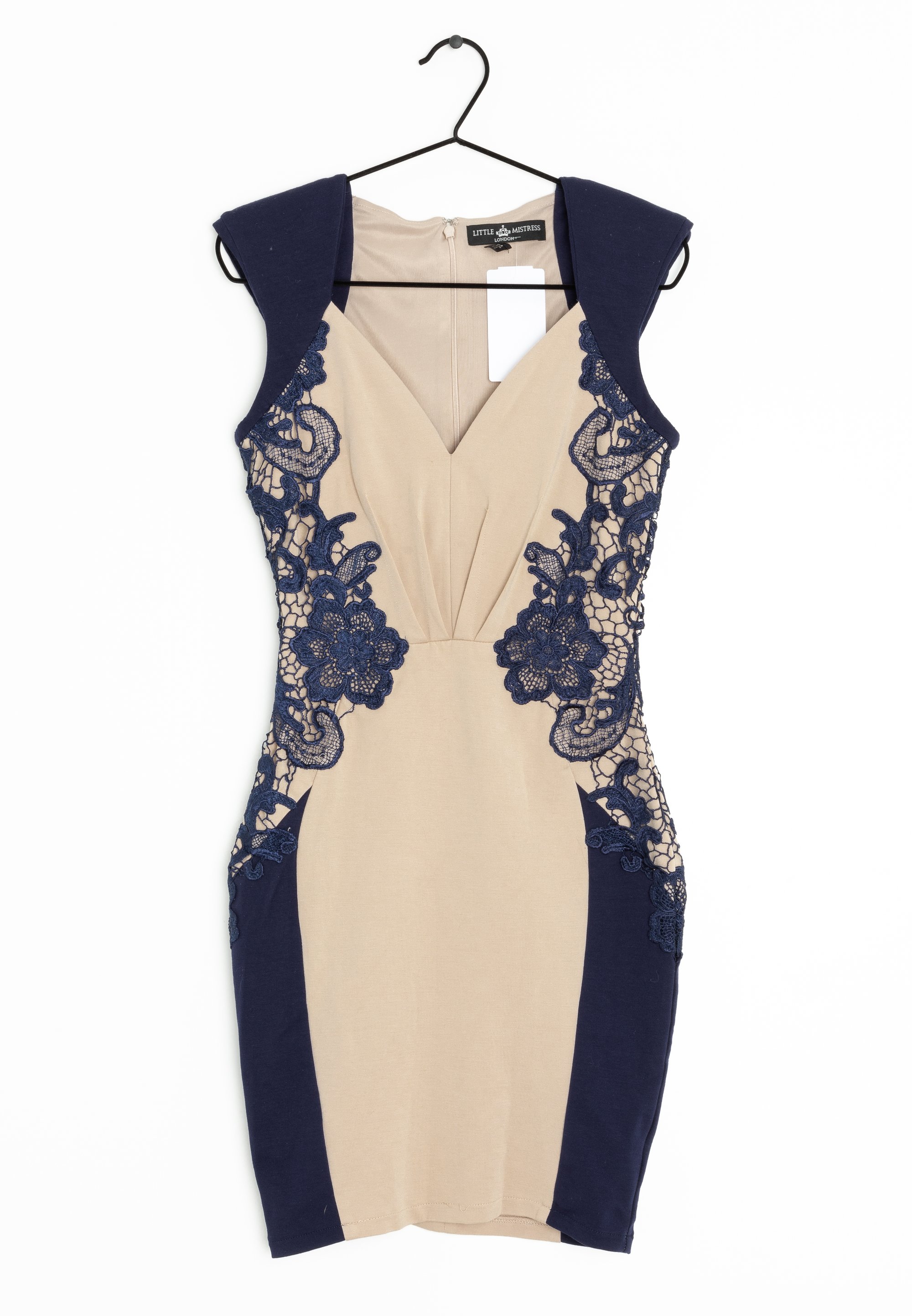 chinese dress ladies Black Lace Midi Dress by Chloe Lewis main image 0
