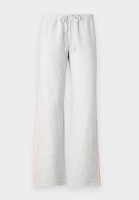 Side-Stripe Straight Sweatpants - Joggebukse - grey/pale lilac