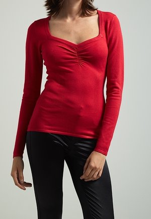 Pullover - red