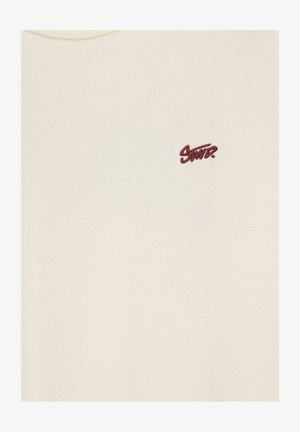 PULL&BEAR, STWD LOGO BOXY - T-SHIRT - T-Shirt print - white