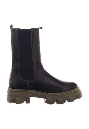 Platform boots - schwarz  green