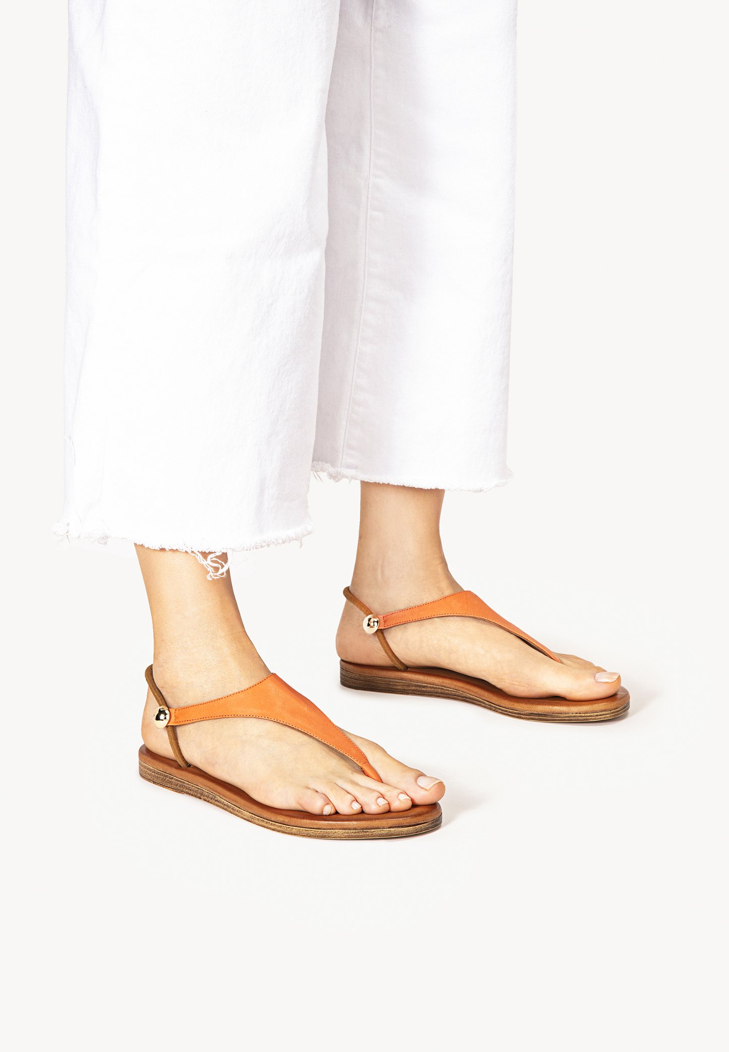 Inuovo Teensandalen - sunburn sub/Oranje - Zalando.nl