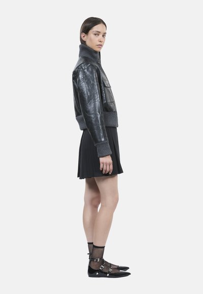 The Kooples Leren jas - black