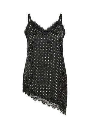 Kaffe Curve, KCMISSU TOP - Top - black w white dot