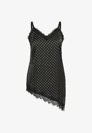 Kaffe Curve, KCMISSU TOP - Top - black w white dot