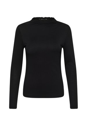 Love Copenhagen, LCDREA DRAPED LONG SLEEVE - T-shirt à manches longues - pitch black