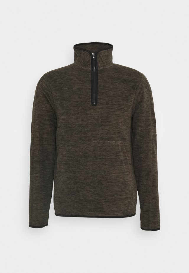 HALF ZIP - Fleece jumper - tigers eye global
