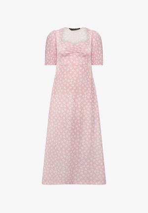 Pixie Girl, PETITE MIDI DRESSES - Jerseyjurk - baby pink