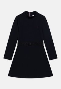 Tommy Hilfiger BRANDED PUNTO  - Trikotaažkleit - desert sky