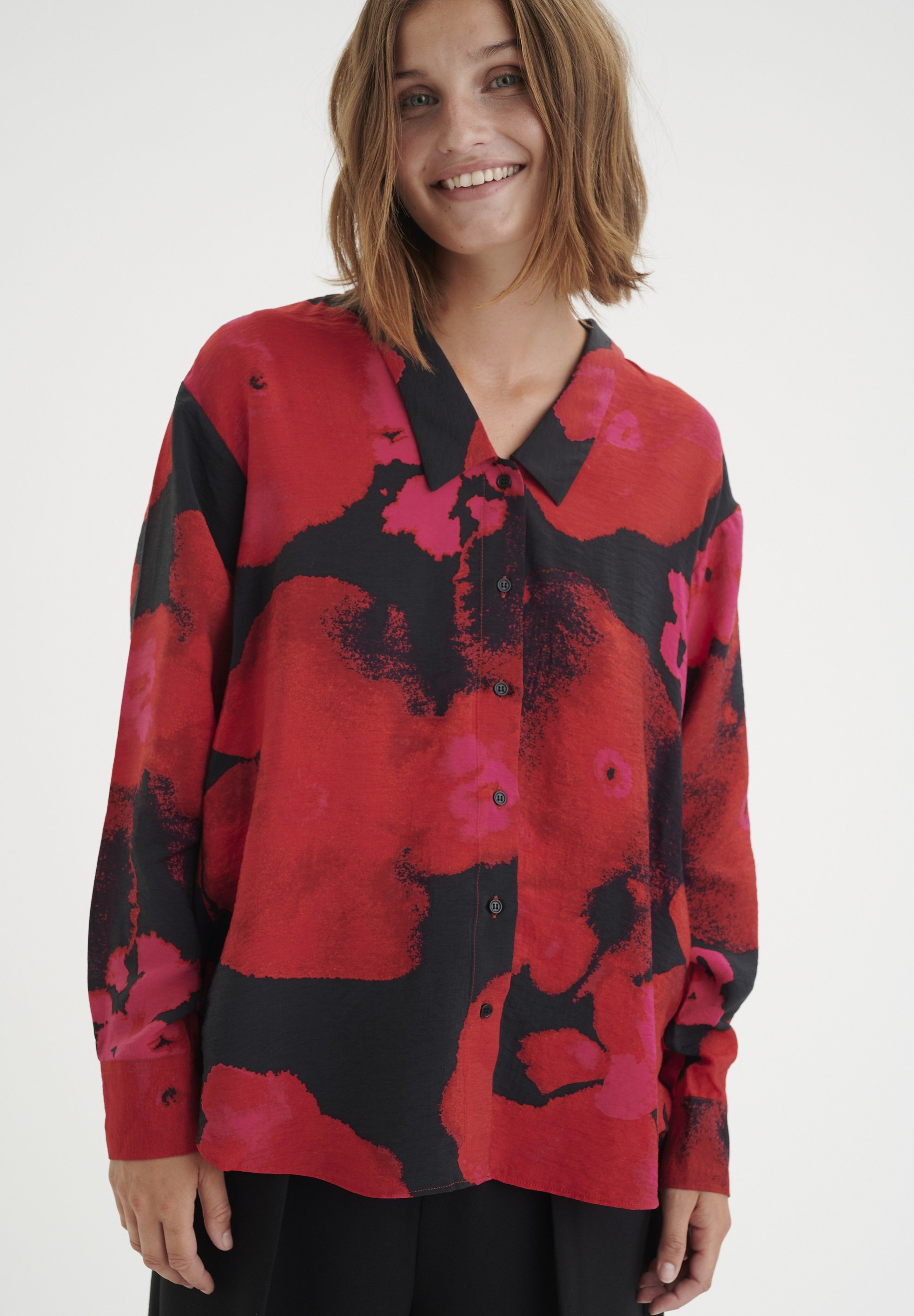 red big flower shades 