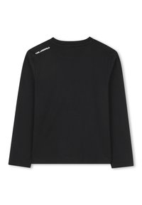 KARL LAGERFELD KIDS Majica z dolgimi rokavi - black