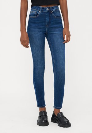 ONLLULU PUSH UP  - Blugi skinny fit - dark blue denim