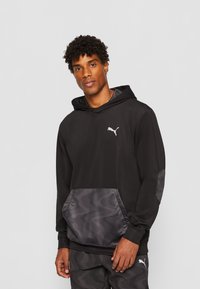 Puma CONCEPT HYPERWAVE HOODIE - Kapucni - black/cool dark gray