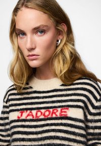 Pieces PCJADA O NECK - Neule - birch