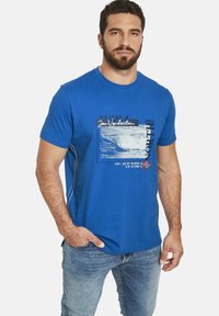 Jan Vanderstorm PITTER - Print T-shirt - royal blau