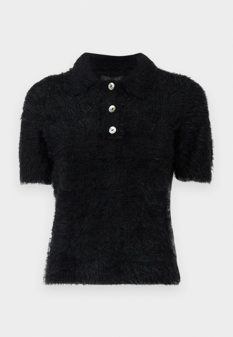 Guess T-shirt print zwart