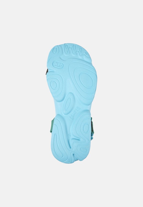 Walking sandals - blau grün3