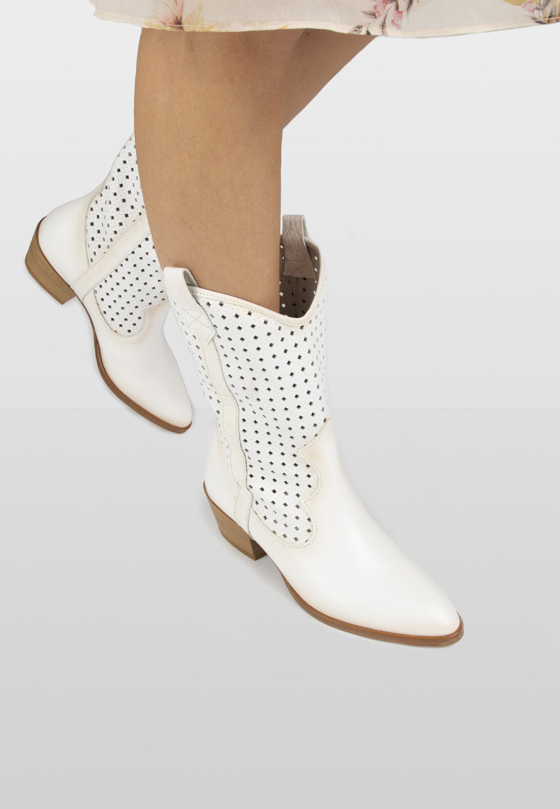 Hispanitas KANSAS - Botas camperas - white/blanco - Zalando.es