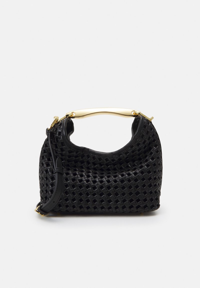 Elleme - BOOMERANG SMALL WOVEN - Käsilaukku - black, Suurenna