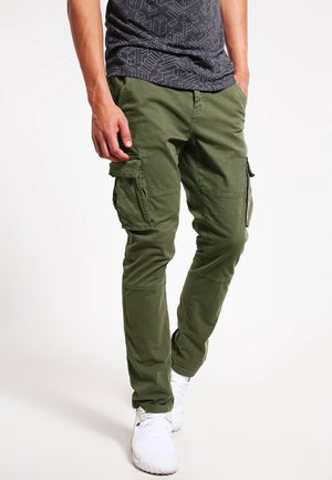 Cargo trousers - olive