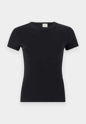 Abercrombie & Fitch BABY TEE  - Basic T-shirt - black