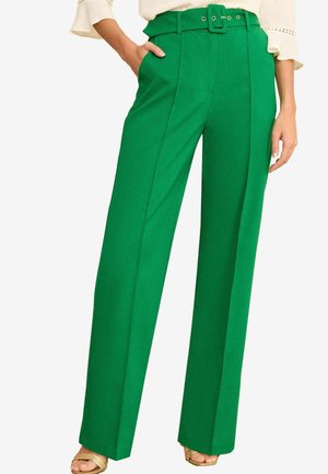 Pantaloni - green belted