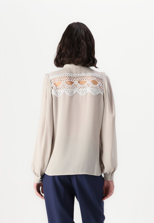 CAMILLA ABENAS SHIRT - Button-down blouse - silver cloud4