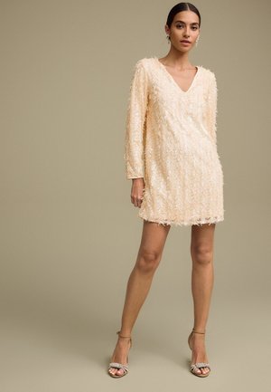 Next LONG SLEEVE V-NECK - REGULAR FIT - Koktel haljina / svečana haljina - pastel pink