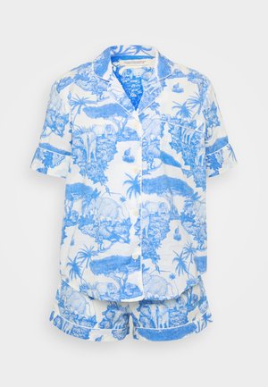 WOMENS SHORT SLEEVE - Pyjama set - blue