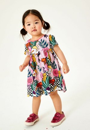 SHORT SLEEVE - Jersey dress - purple jungle