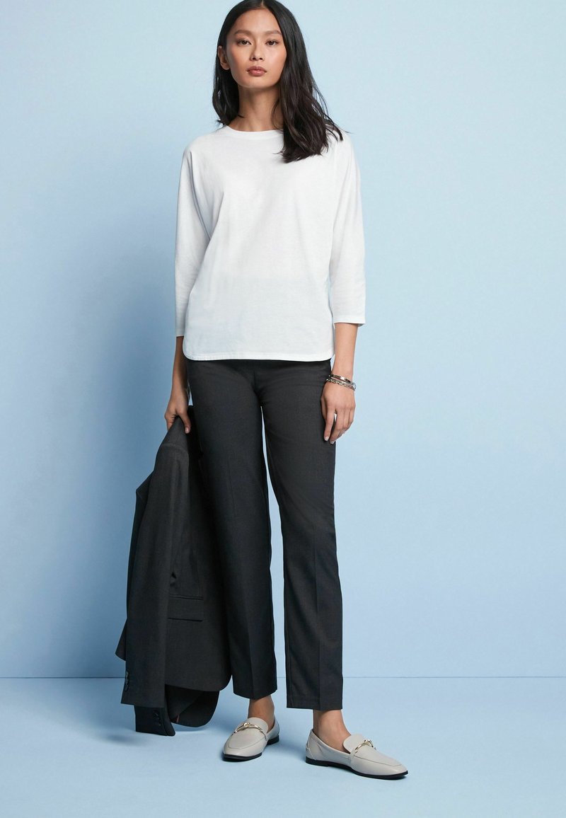 Next 3/4 LENGTH SLEEVES T-SHIRT - Lihtne T-särk - ultimate white