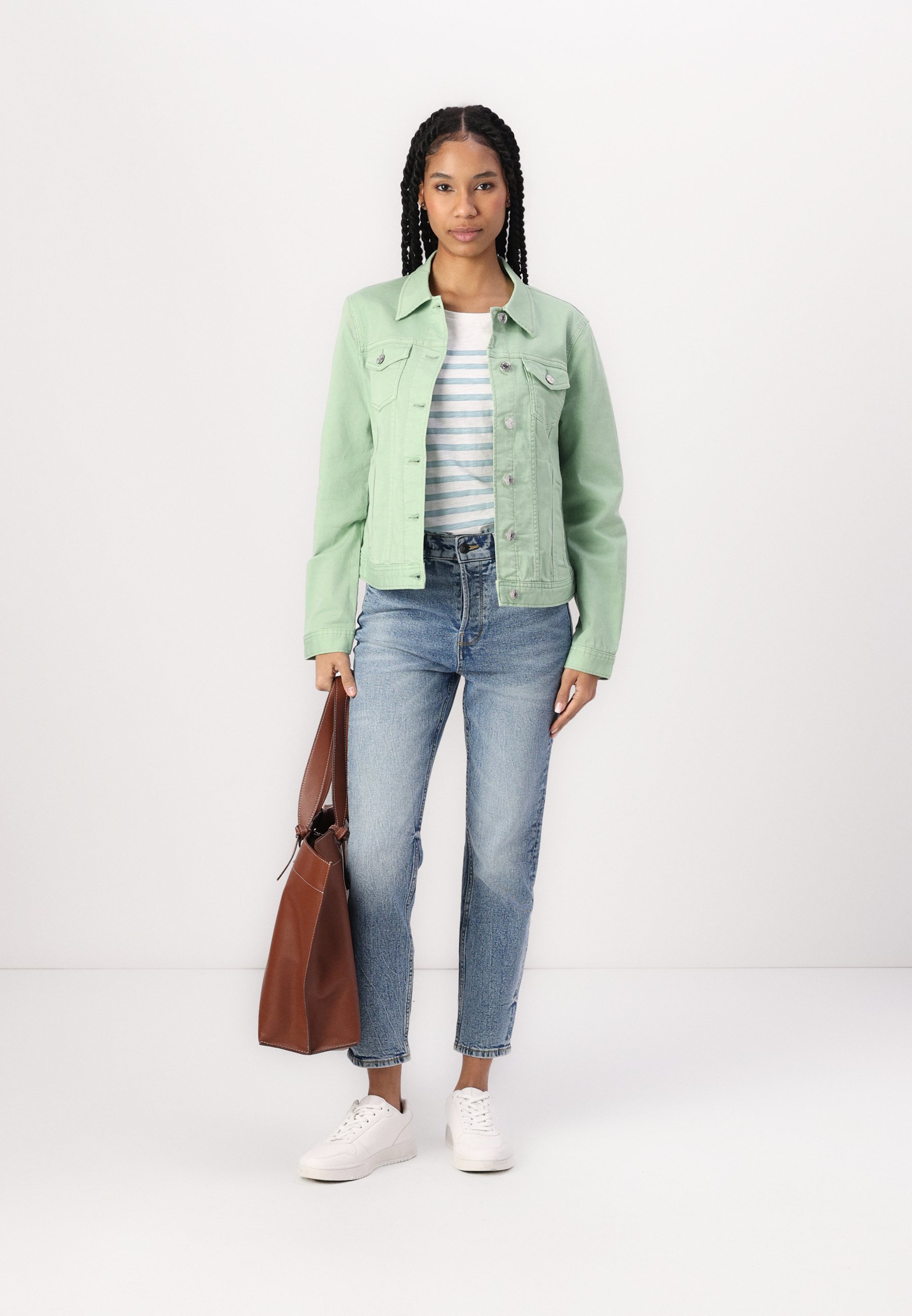 TOM TAILOR Denim jacket - true green/green - Zalando