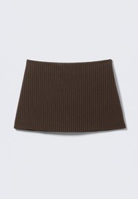 SKIRT - A-line skjørt - dark brown
