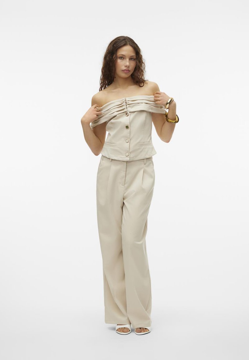 SOMETHINGNEW Blouse crème