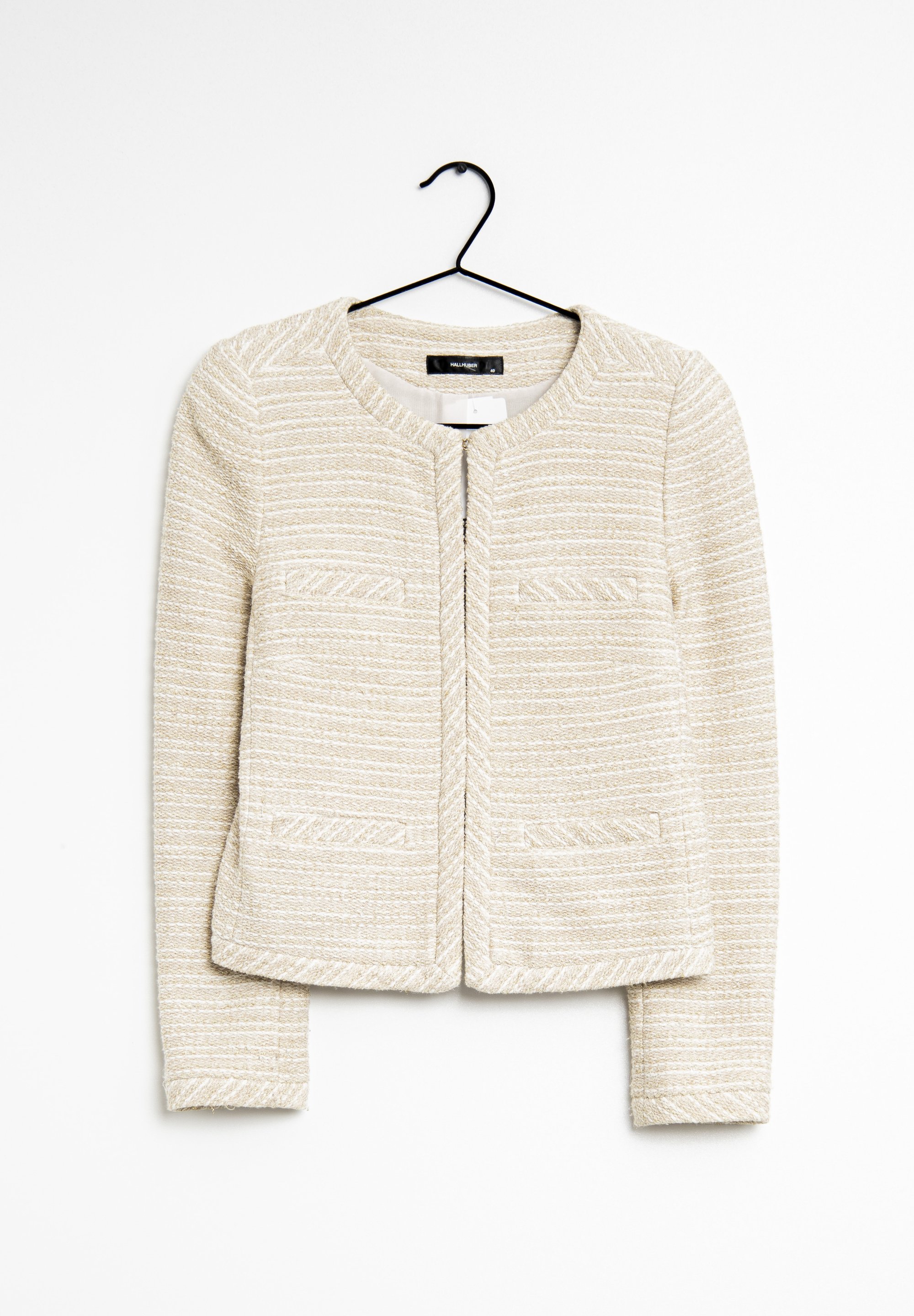Linen Blazer Blazer Türkis H&m Hallhuber Dame Hallhuber