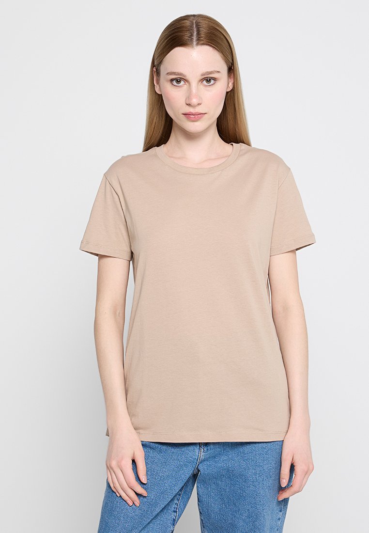 Replay T-shirt basic taupe Replay T-shirt basic taupe