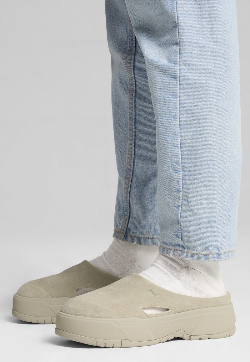 Puma CA FROST EXPLORER - Zoccoli - desert dust-calming green