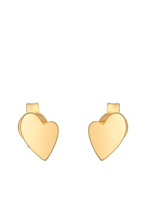 ASYMMETRICAL SPARKLING HOOPS - Ohrringe - gold-coloured