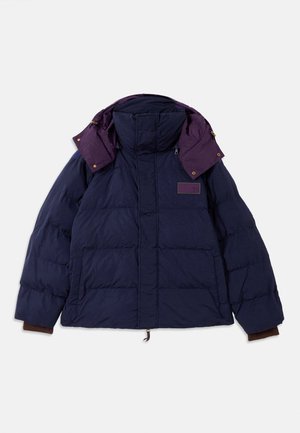 TRAIN HOODED JACKET UNISEX - Zimska jakna - evening blue
