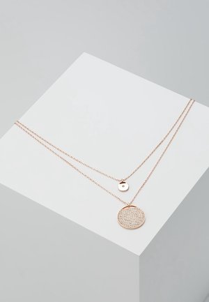 Necklace - rose gold-coloured