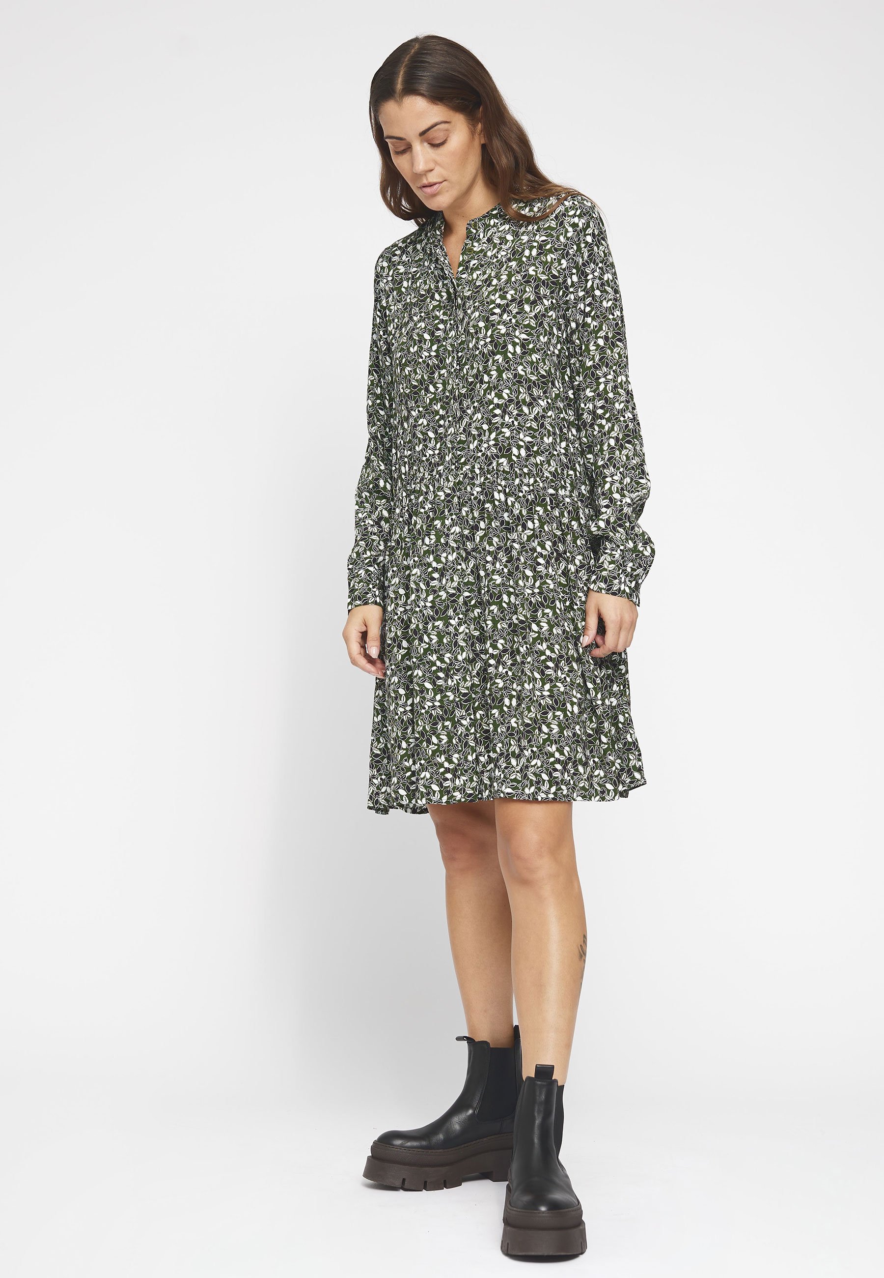MbyM MEERA M Shirt Dress Antares Print Bronze Green green Zalando ie MbyM MEERA M Shirt Dress Antares Print Bronze Green green Zalando ie