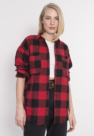 EKORE - Button-down blouse - red