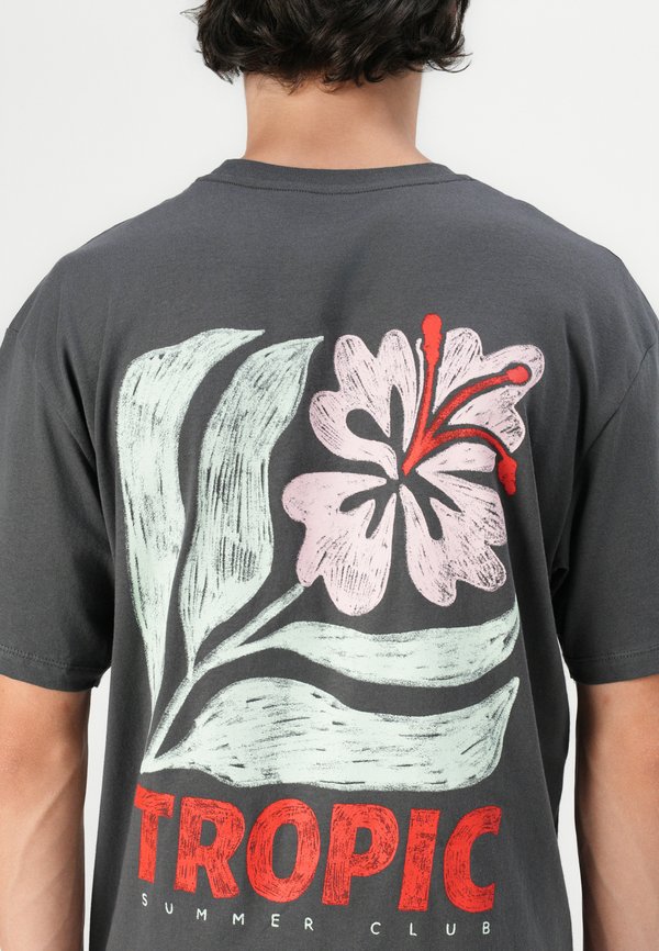 JORTROPIC SUMMER TEE - Print T-shirt - dark shadow4