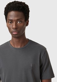 AllSaints BRACE CREW - Osnovna majica kratkih rukava - CARTER GREY