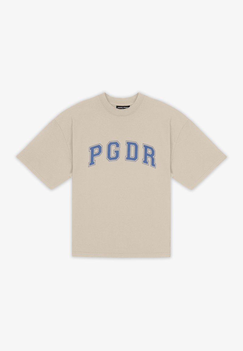 Pegador T-shirt print zandkleur Pegador T-shirt print zandkleur