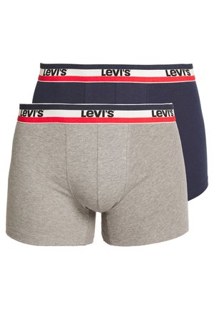 Levi's®, LOGO BOXER BRIEF 2 PACK - Lange Boxershorts - dress blues