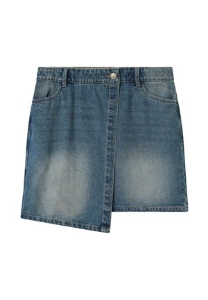Minifalda - medium blue denim