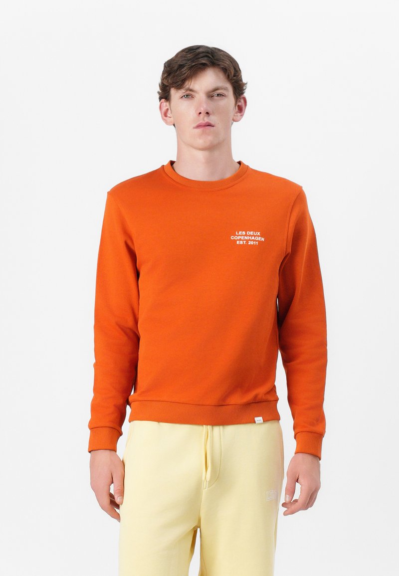Les Deux Sweater oranje Les Deux Sweater oranje
