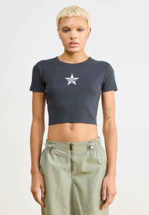 STAR - Print T-shirt - black