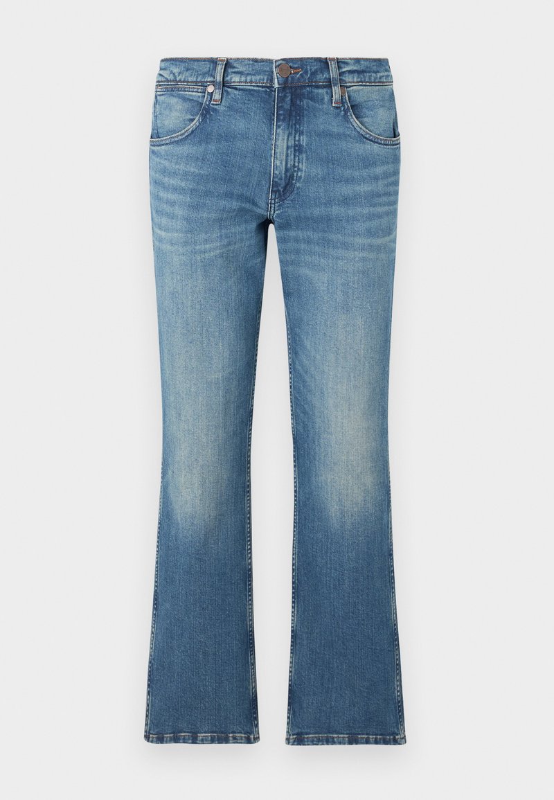 Wrangler Bootcut jeans donkerblauw denim